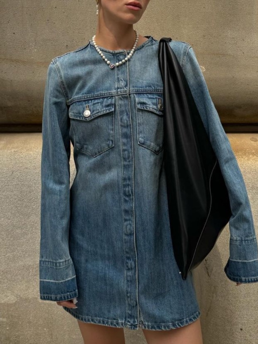 Zara denim dress